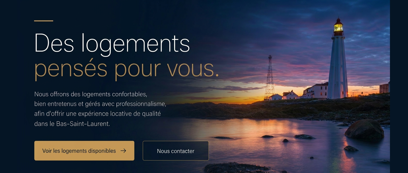 Des logements pensés pour vous — Groupe Babin Immobilier